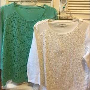 2 Great cotton Tops